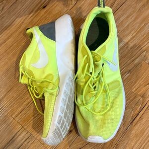 Nike Volt Green and Gray Sneakers